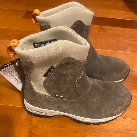 Merrell Womens Tundra Boots Thinsulate Waterproof - Picture 4 of 10